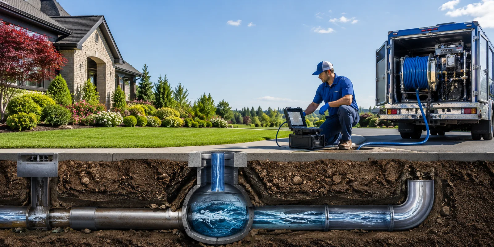 Drainage restoration information for Russell, IA